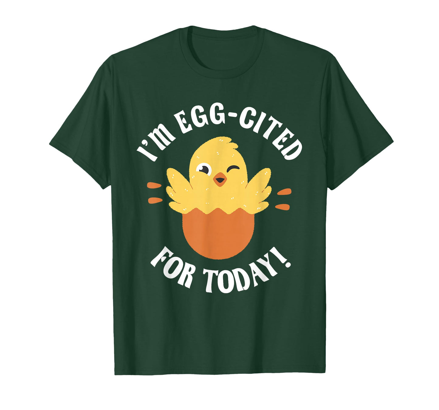 Chicks Design Chicken Lover Egg-Cited Hatching Chick Design Funny Easter Chicks Unisex-Kids T-Shirt