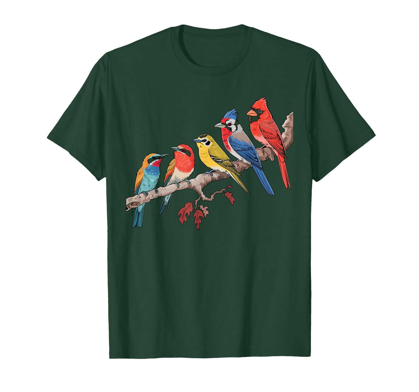 Birds On A Branch Birding Bird Watching Bird Watcher T-Shirt