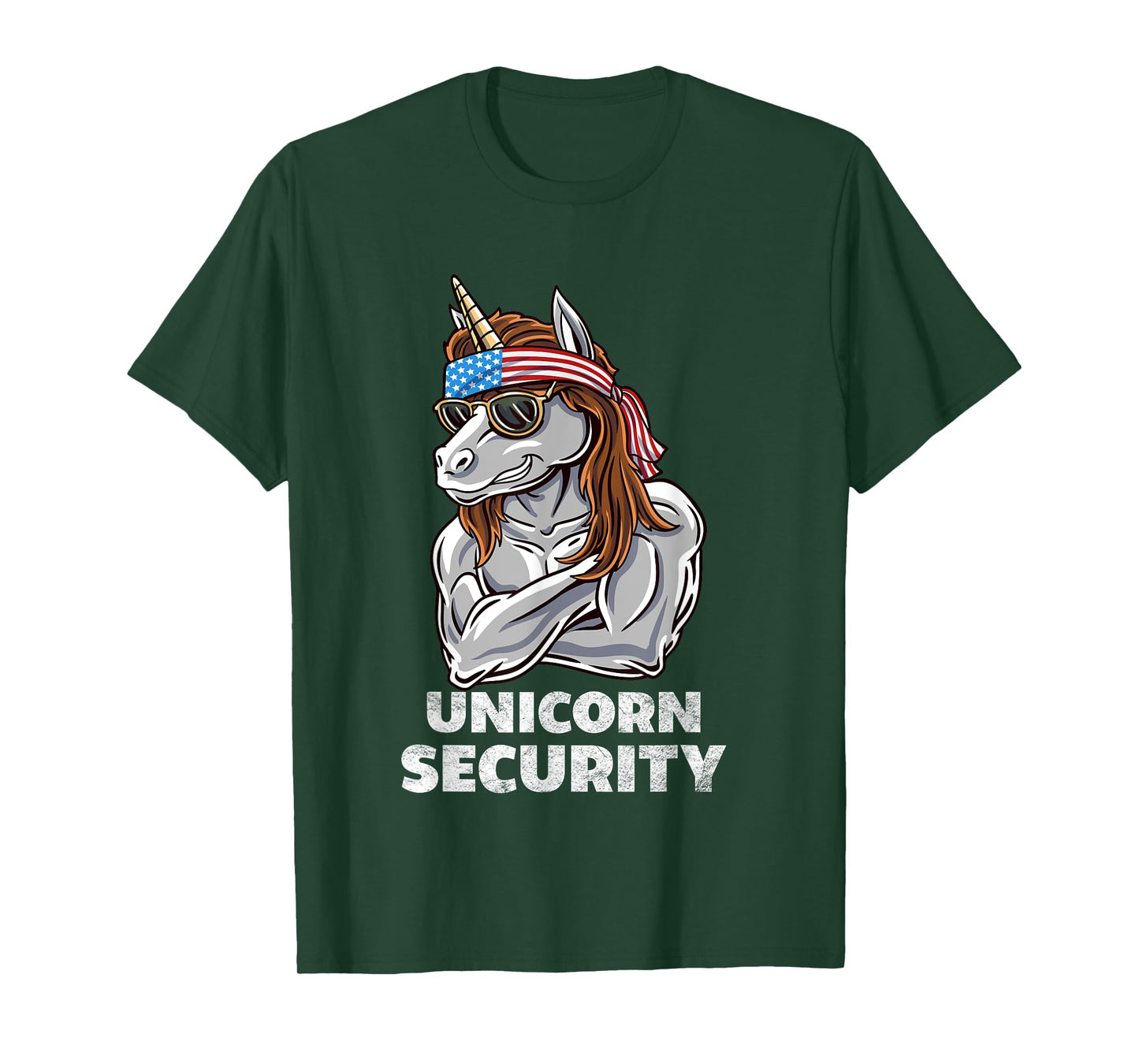 Unicorn Security Halloween Kids or Adult Costume T-Shirt
