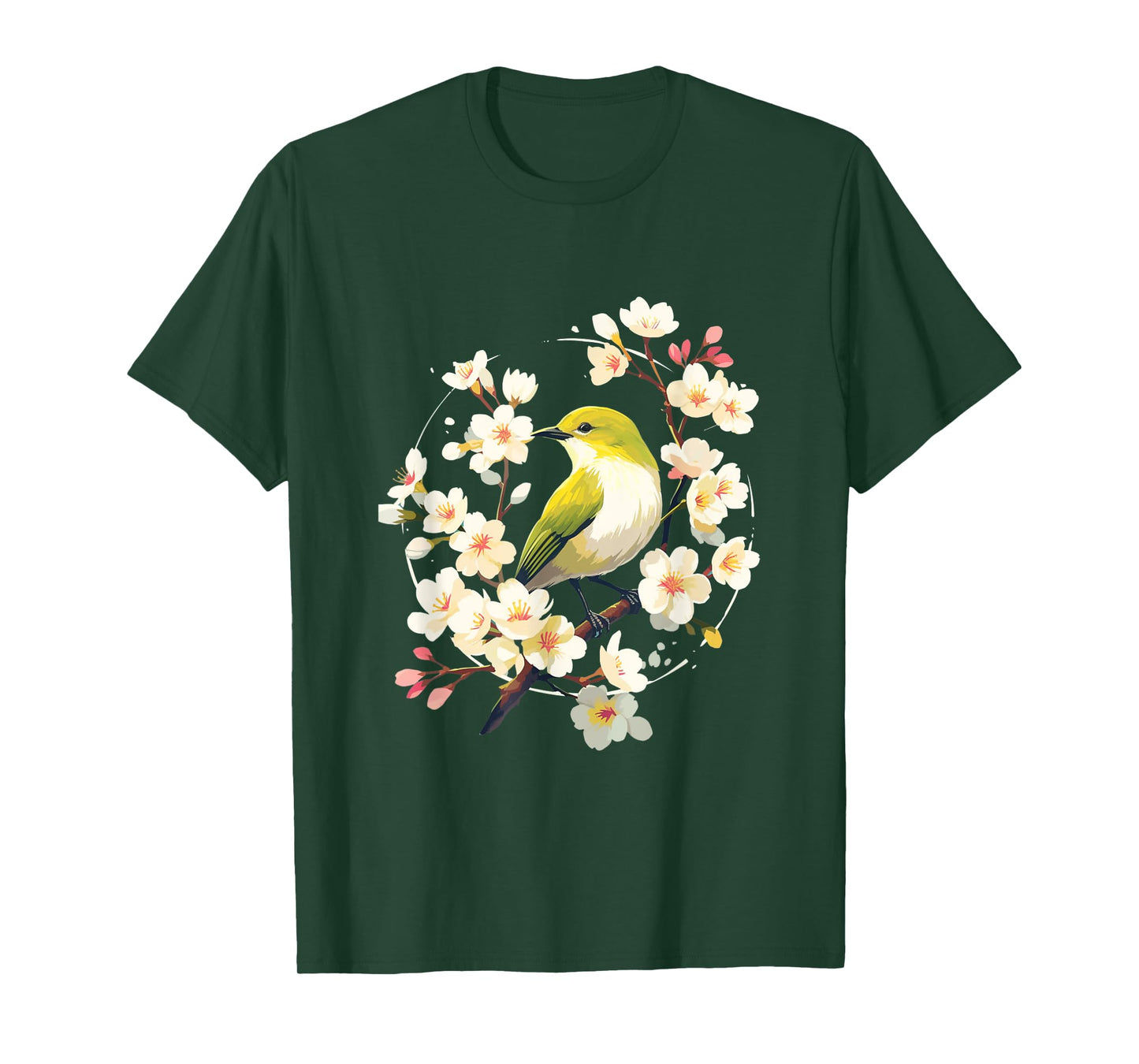 Cherry Blooms & Mejiro Moments: A Spring Affair T-Shirt