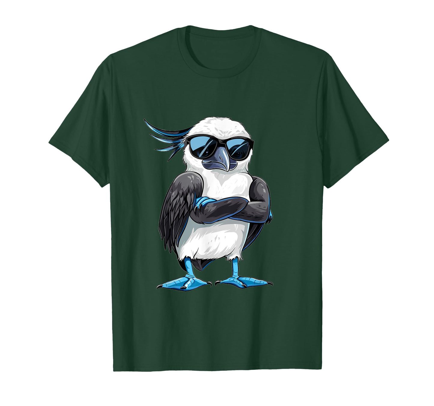 Blue Footed Booby Plush Stuffed Animal Blue Foot Booby T-Shirt
