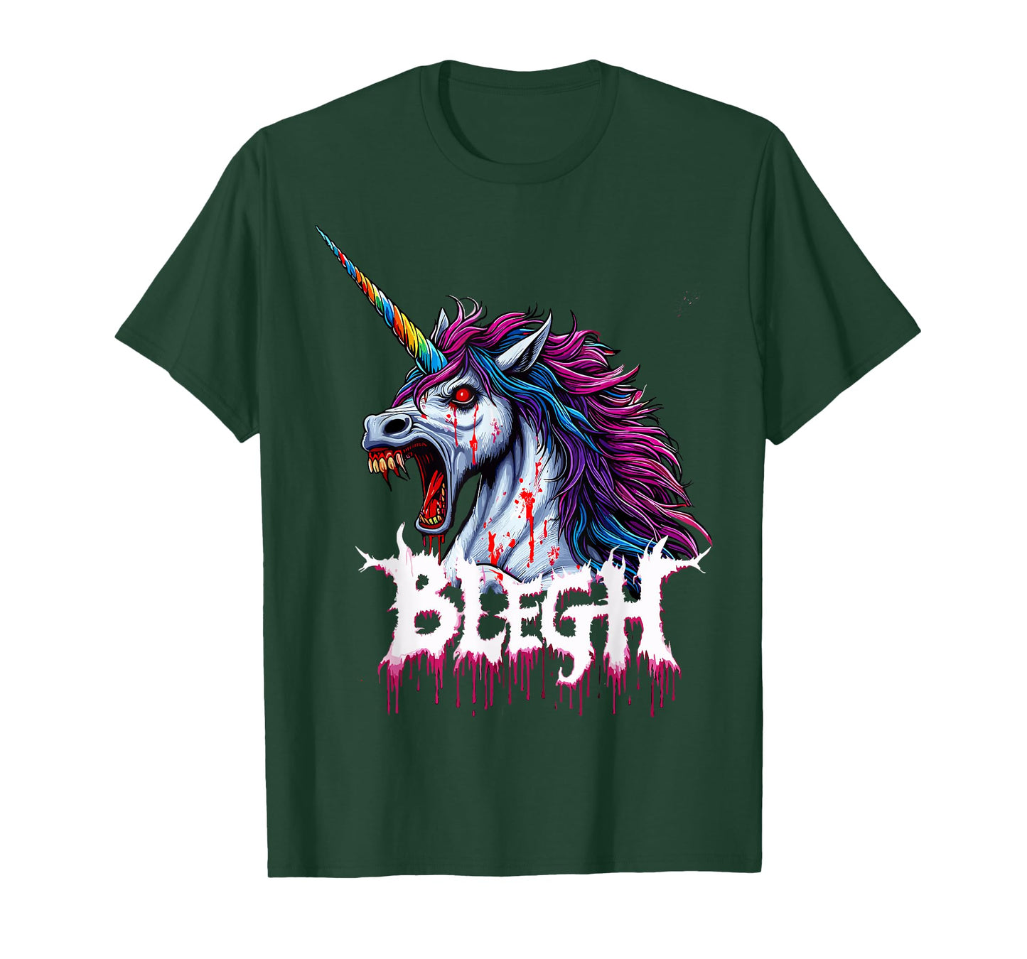 Metal Unicorn Blegh T-Shirt
