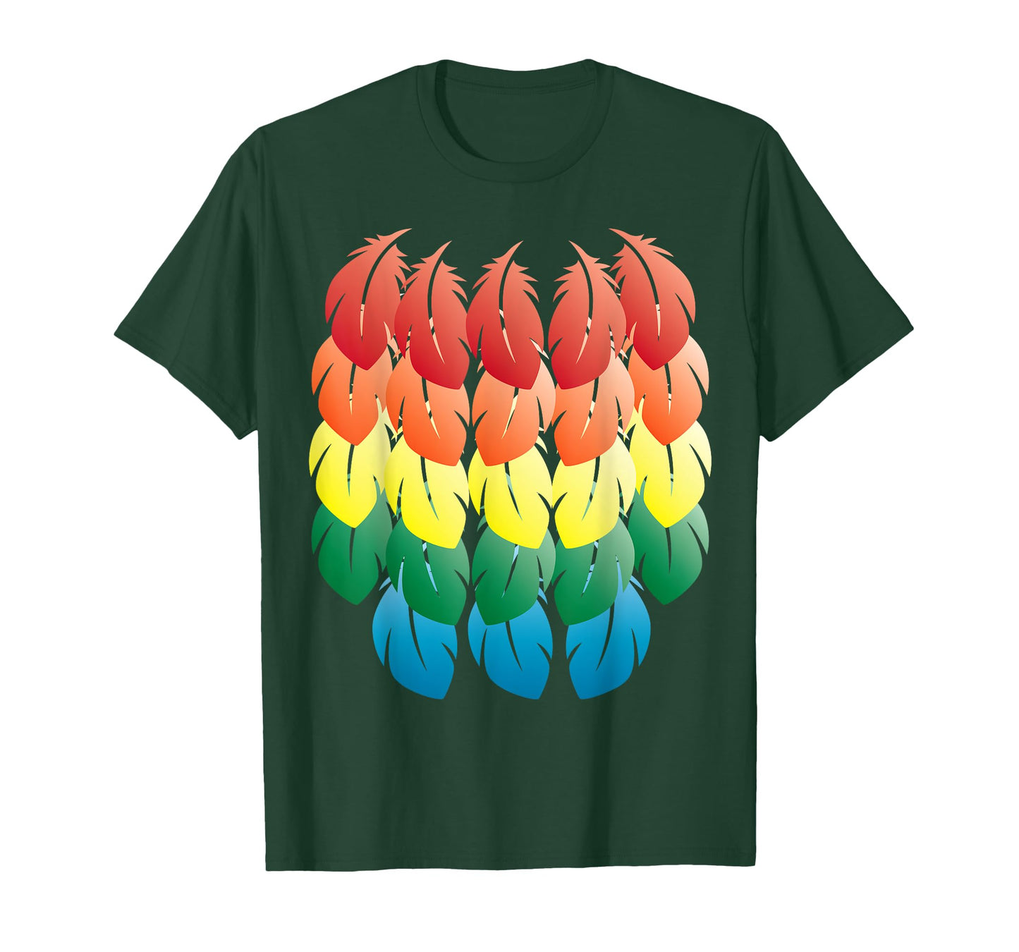 Parrot Halloween Shirt Costume Feathers Bird Macaw T-Shirt