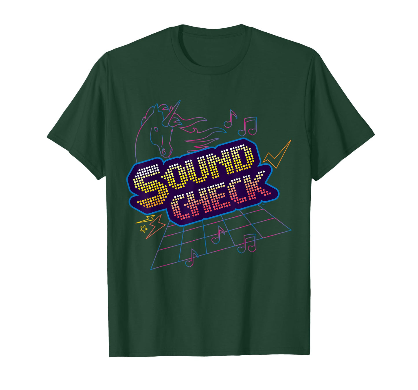 Odd Squad Soundcheck Band Unicorn Dance Floor Shirt T-Shirt