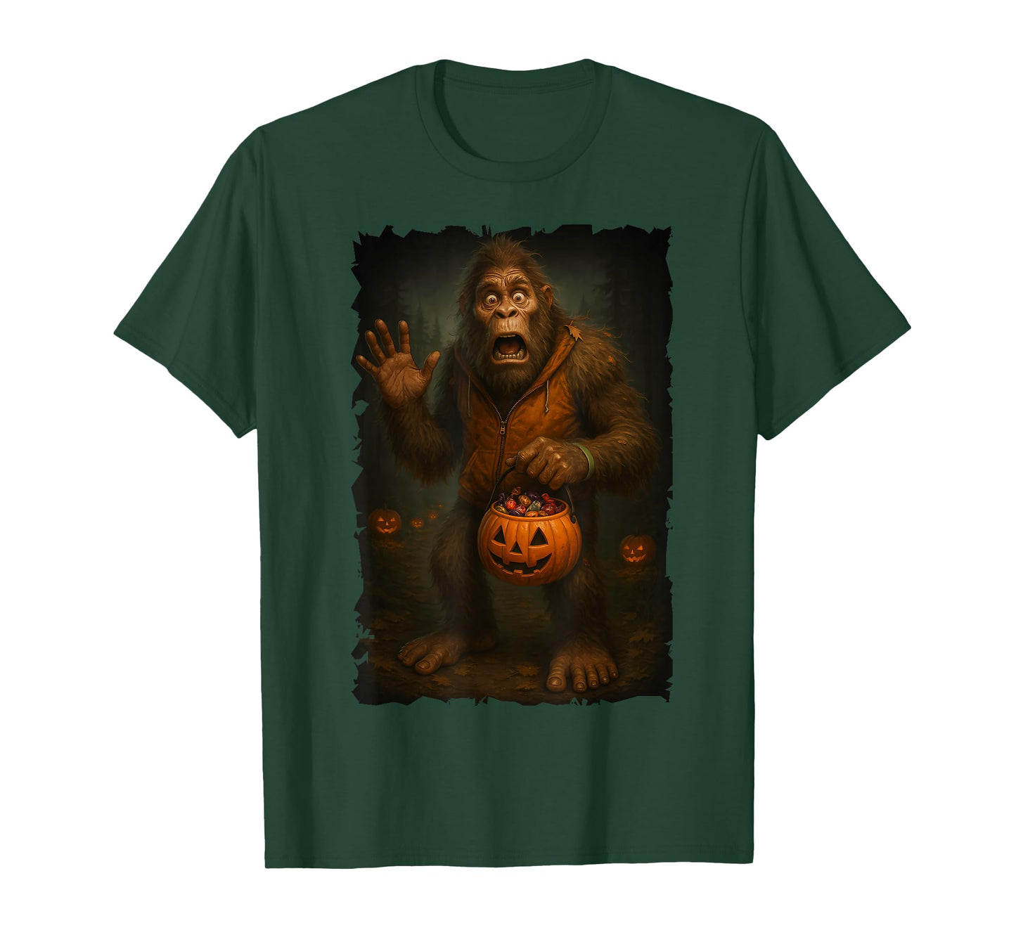 Funny Bigfoot Halloween T-Shirt