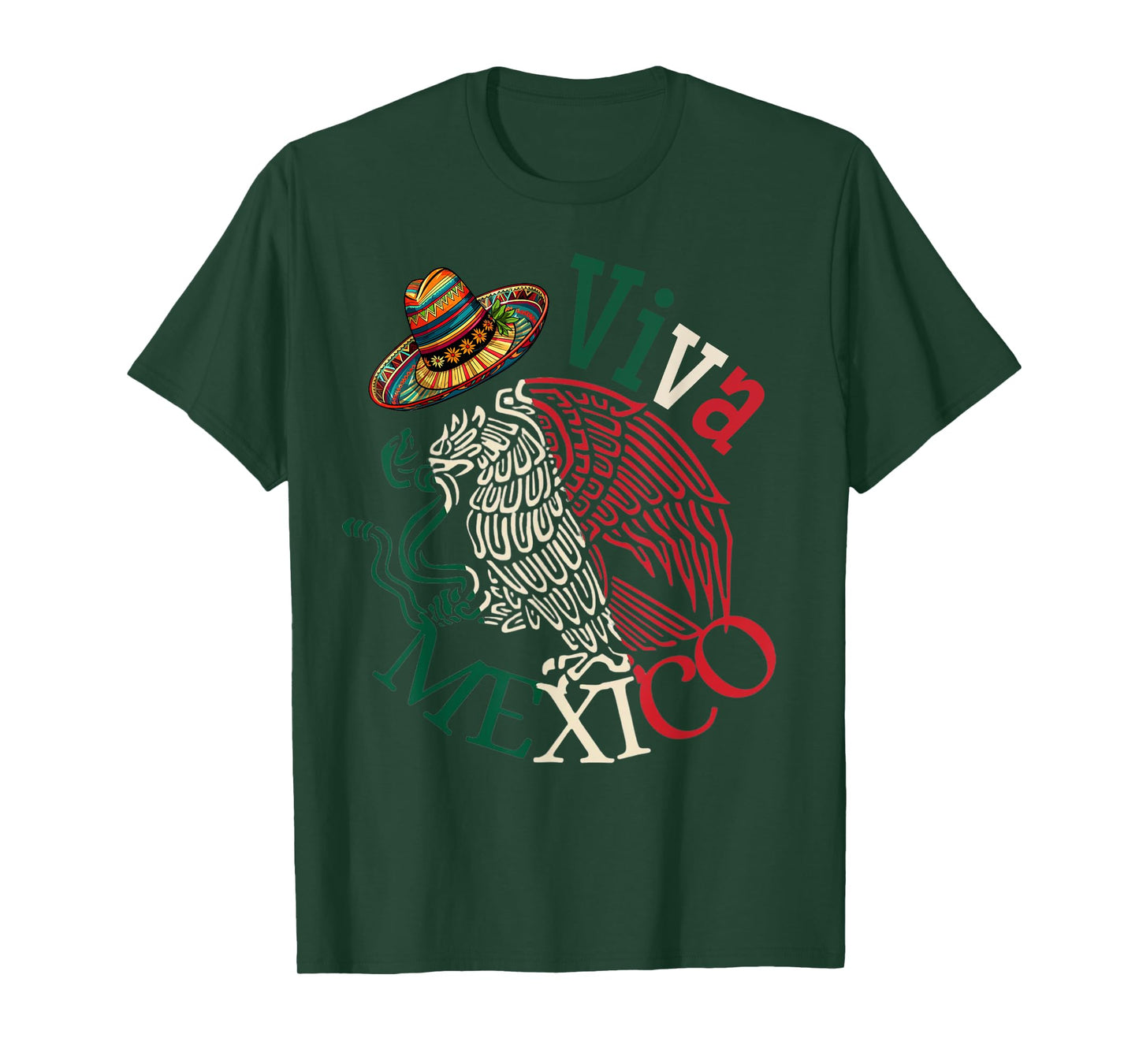 Mexican Independence Day Mexico Eagle Mexico Viva Mexico Women Kids Men T-Shirt