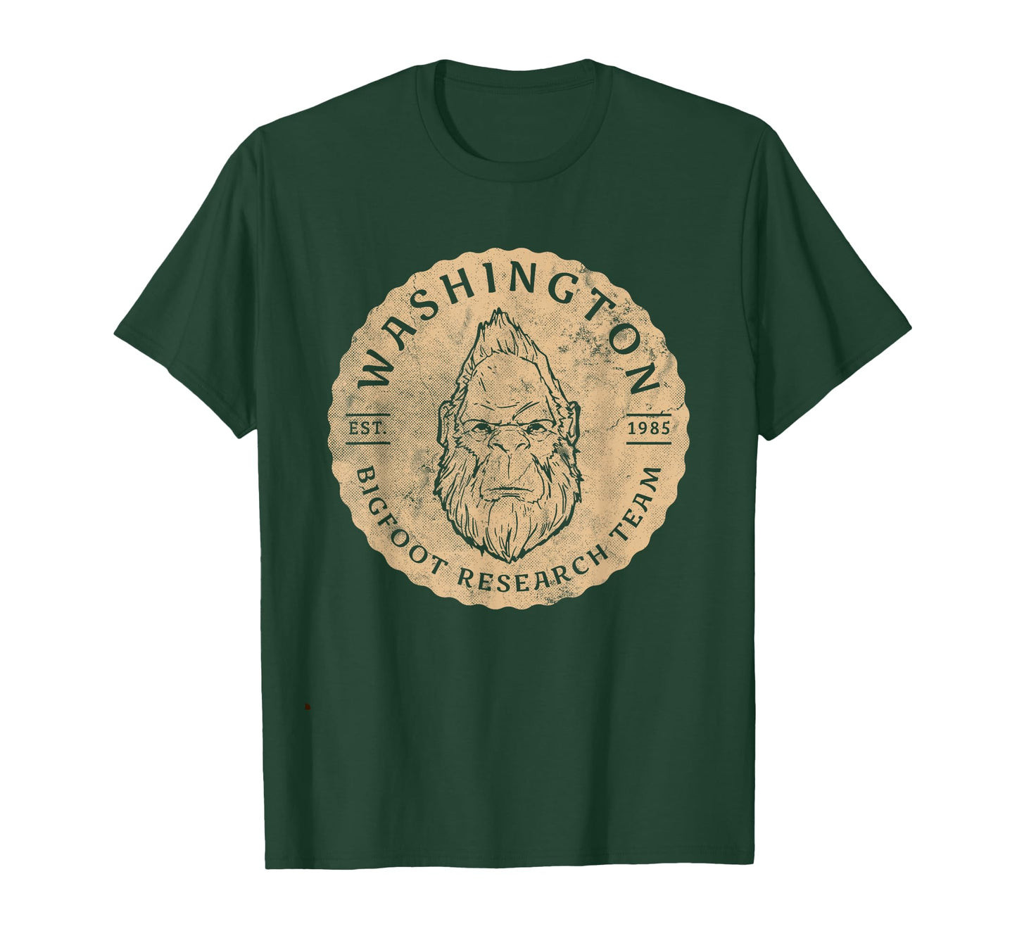Bigfoot Research Team for Washington Sasquatch Believers T-Shirt