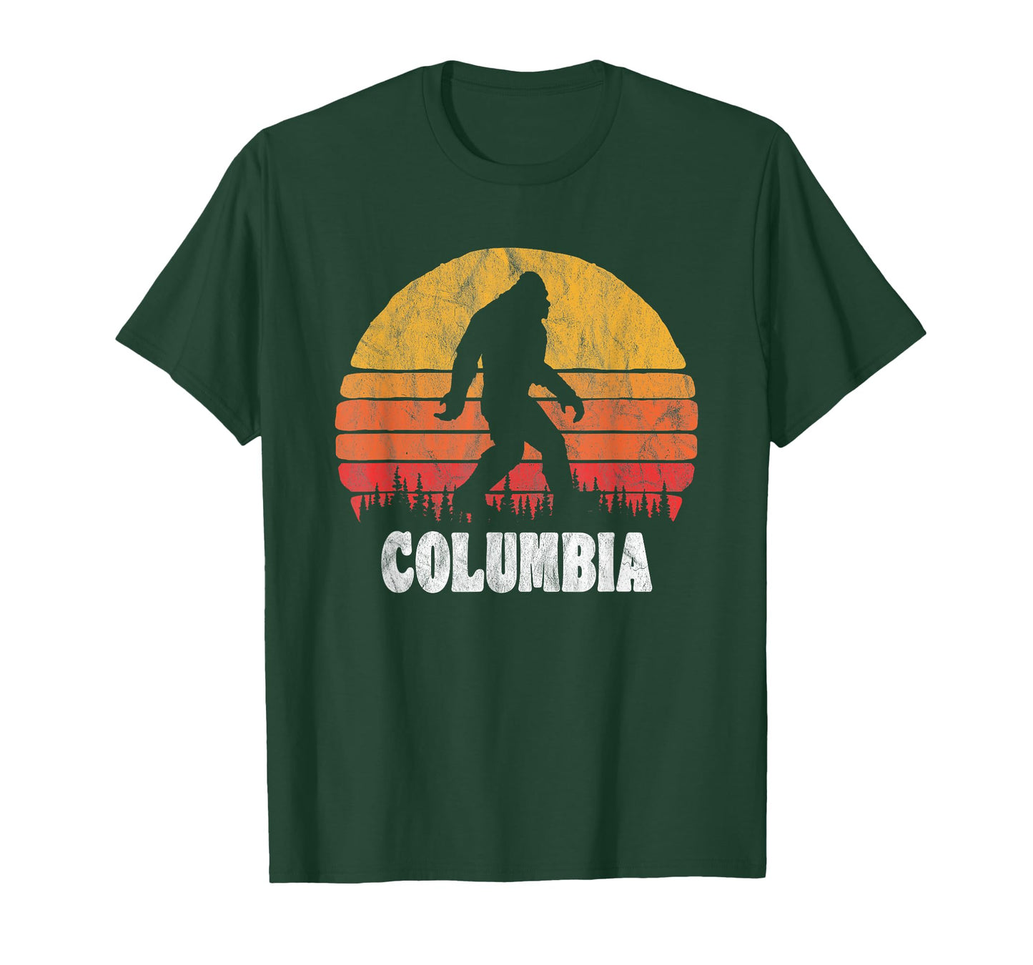 Columbia Vintage Eighties Bigoot Retro Sunset T-Shirt