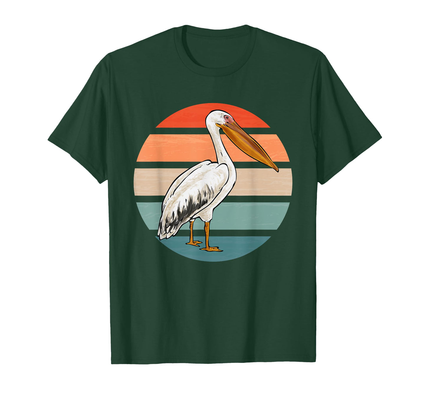 Pelican Bird Retro Vintage Pelican T-Shirt