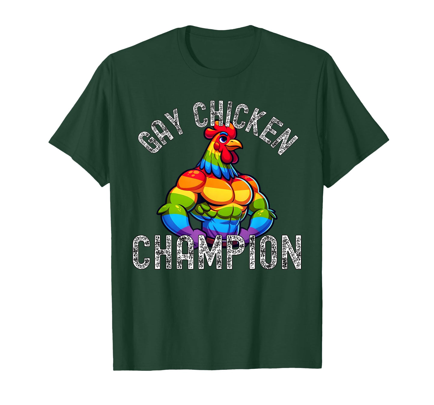Gay Chicken Champion T-Shirt