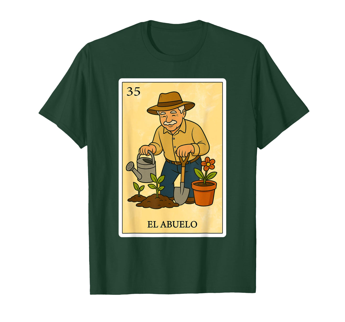 El Abuelo | Spanish-Mexican Bingo Gifts for Abuela T-Shirt