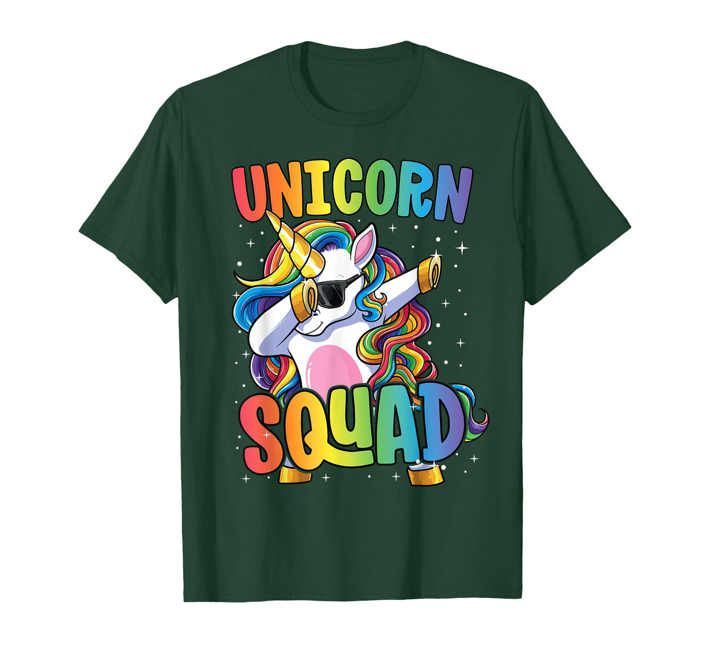 Unicorn Squad Shirt for Women Boys Girls Dabbing Unicorn T-Shirt