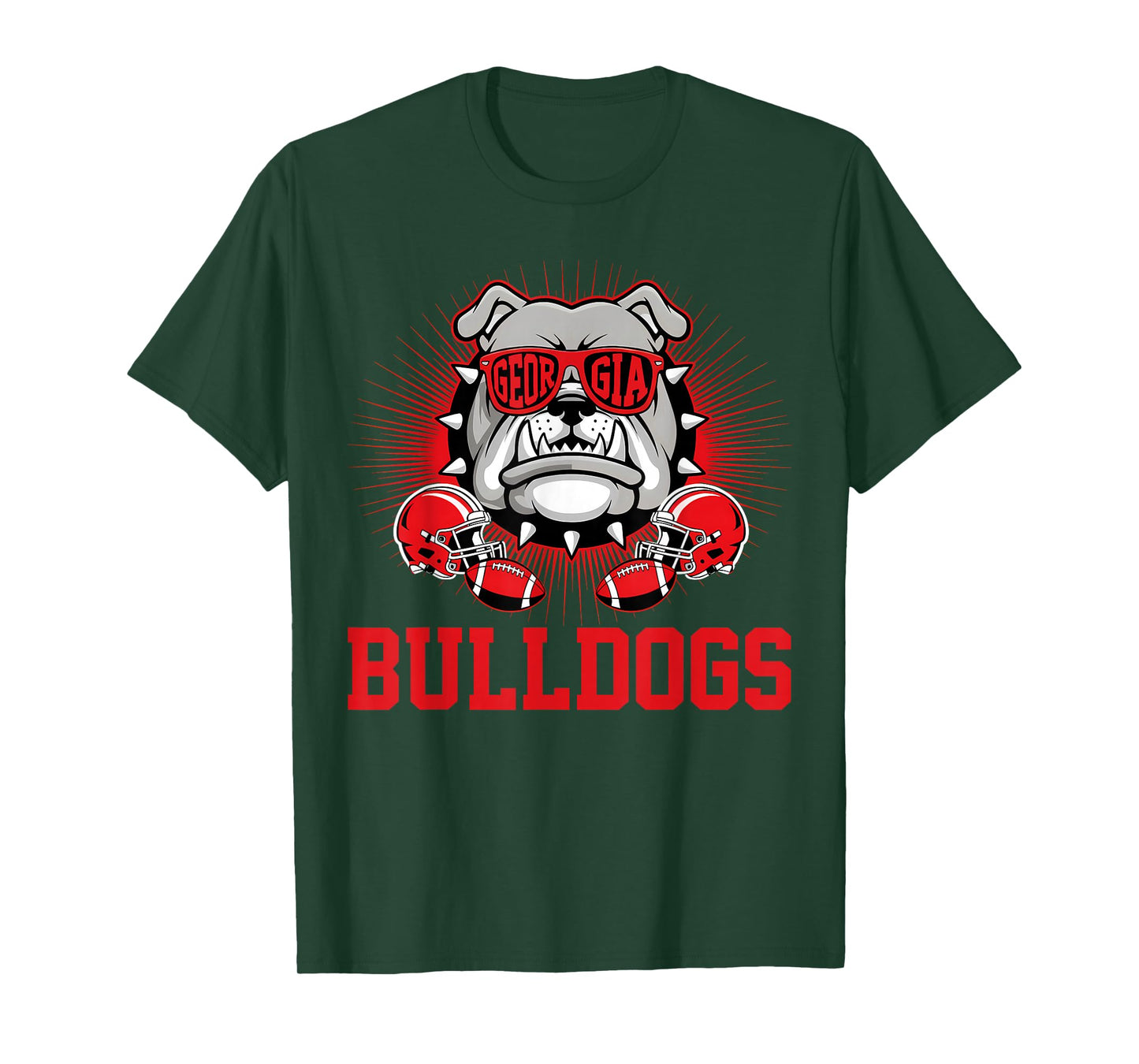 Retro Bulldogs Tees Cute Bulldogs Gifts Men Women Boy Kids T-Shirt
