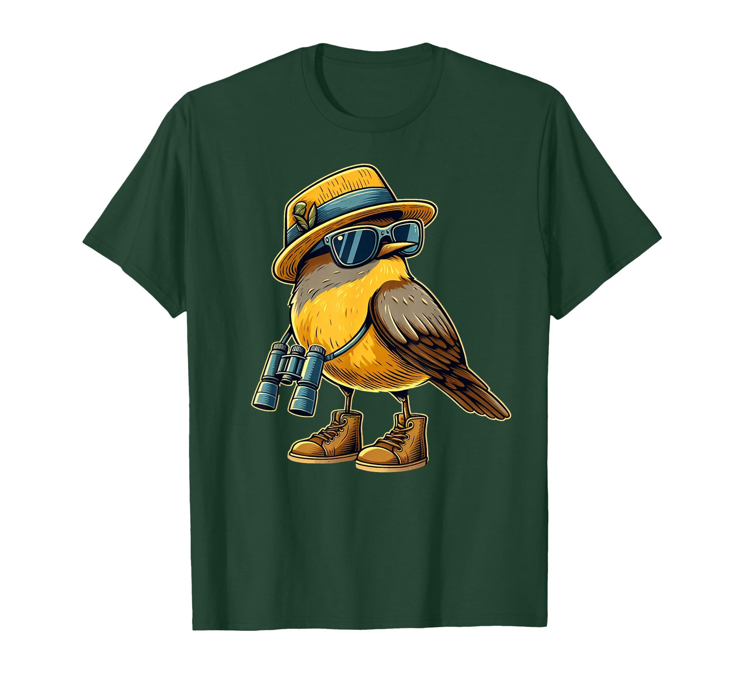 Bird Nerd Funny Bird Watching Birding Bird Lover Watcher T-Shirt
