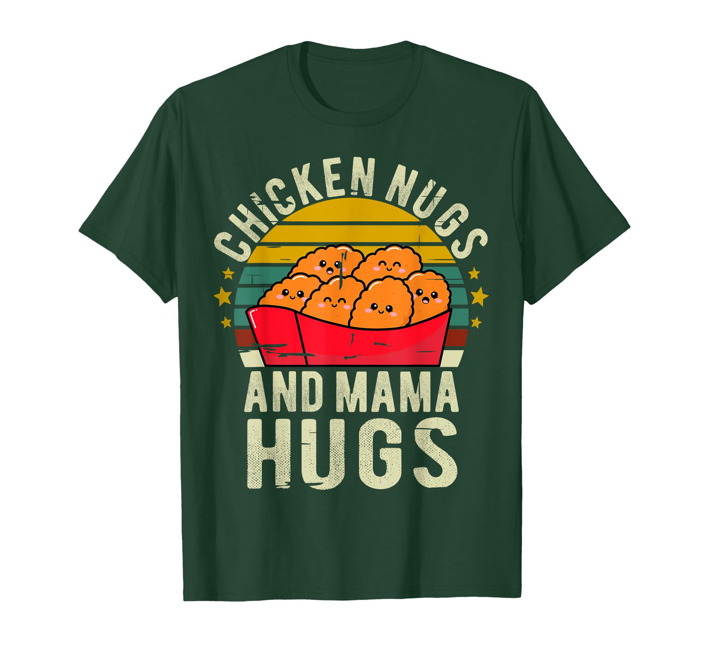 Chicken Nugs and Mama Hugs Toddler for Chicken Nugget Lover T-Shirt
