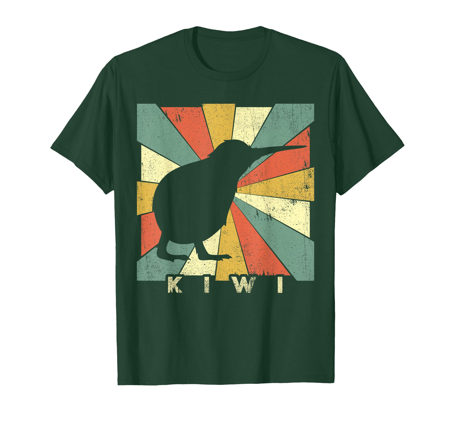 Vintage Kiwi Bird Lover Retro Style Animal T-Shirt