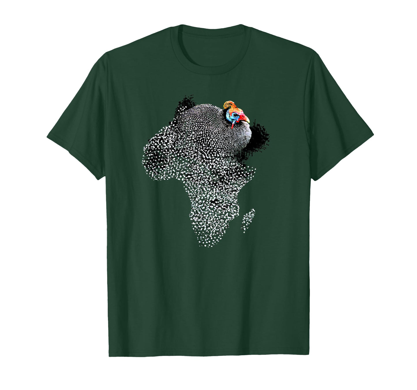 Cute Bird Shirt, Guinea Fowl T Shirt T-Shirt