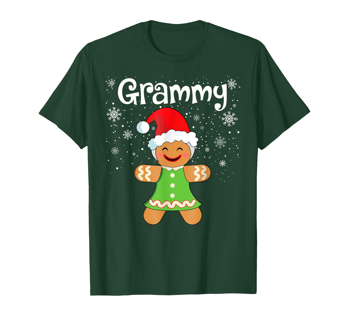 Grammy Gingerbread Family Matching Christmas Women T-Shirt
