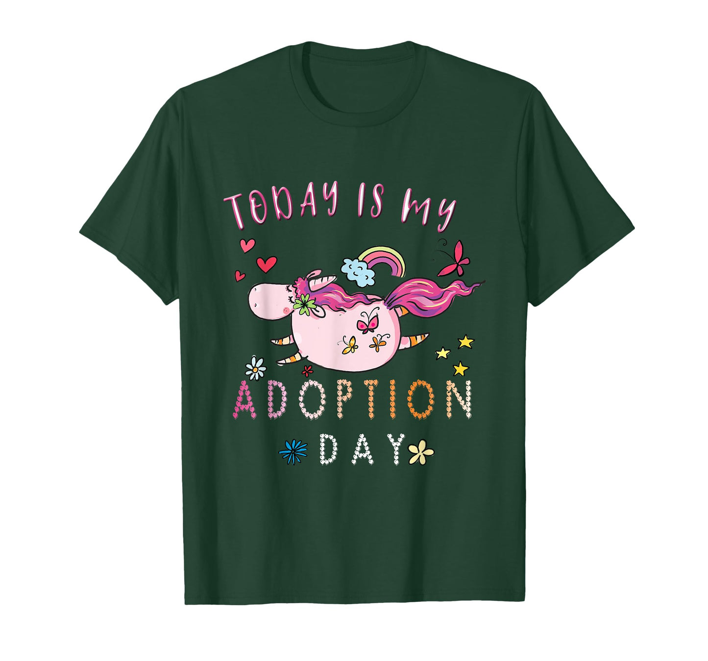 Today Is My Adoption Day Adoption Gift for Kids. T-Shirt