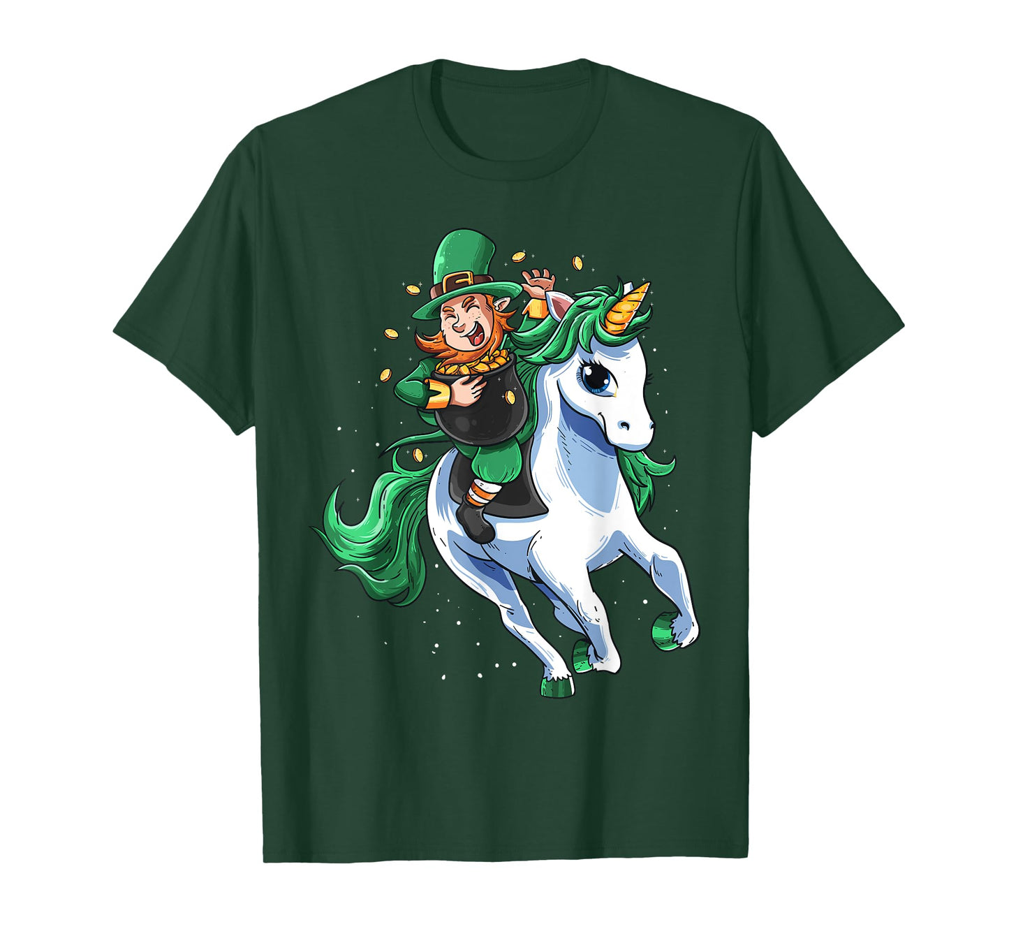 Lepricorn Leprechaun Unicorn Boy Girl St Patrick's Day T-Shirt