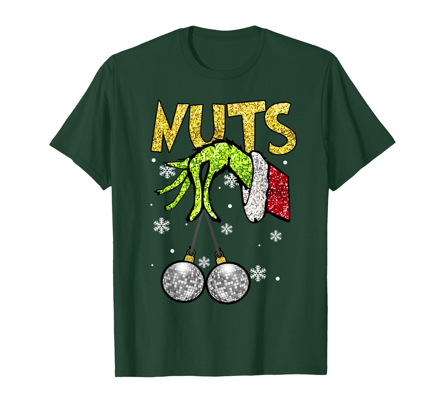 Chest Nuts Matching Chestnuts Funny Christmas Couples Men T-Shirt