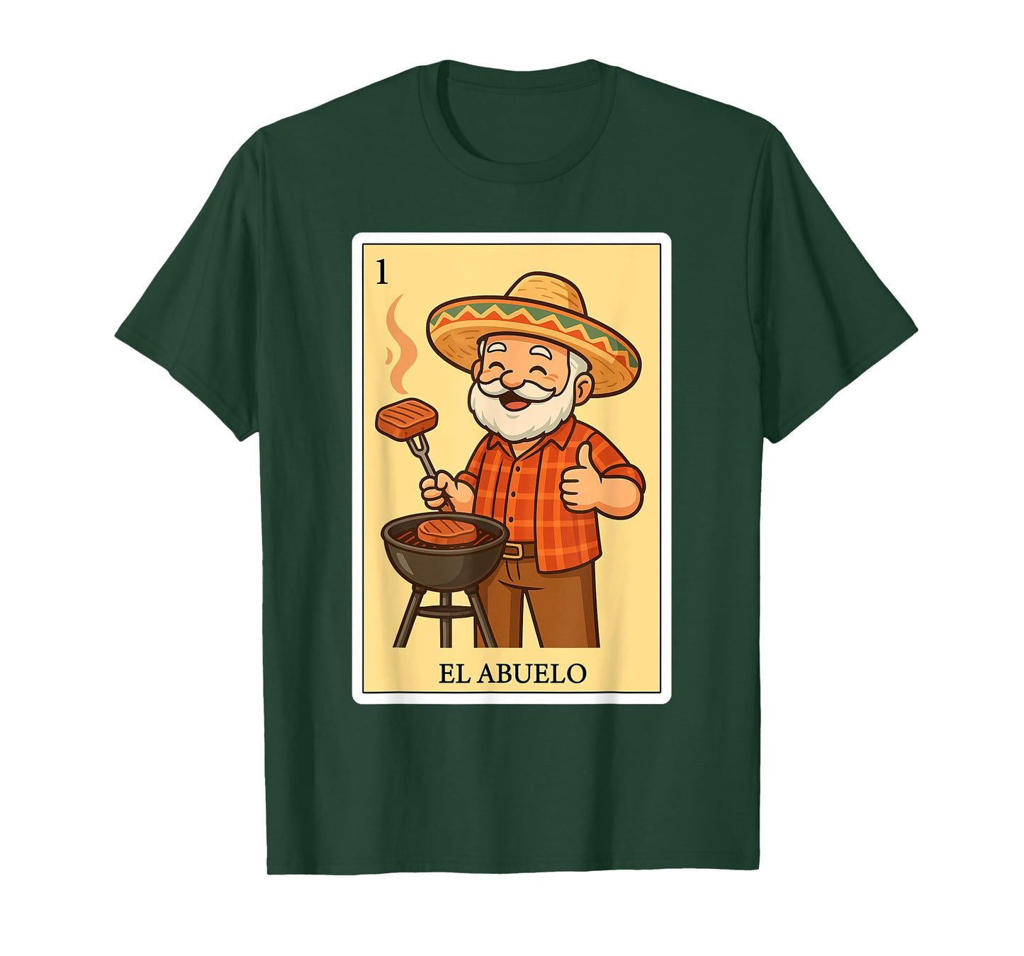 Spanish-Mexican Bingo Funny Gifts - El Abuelo T-Shirt