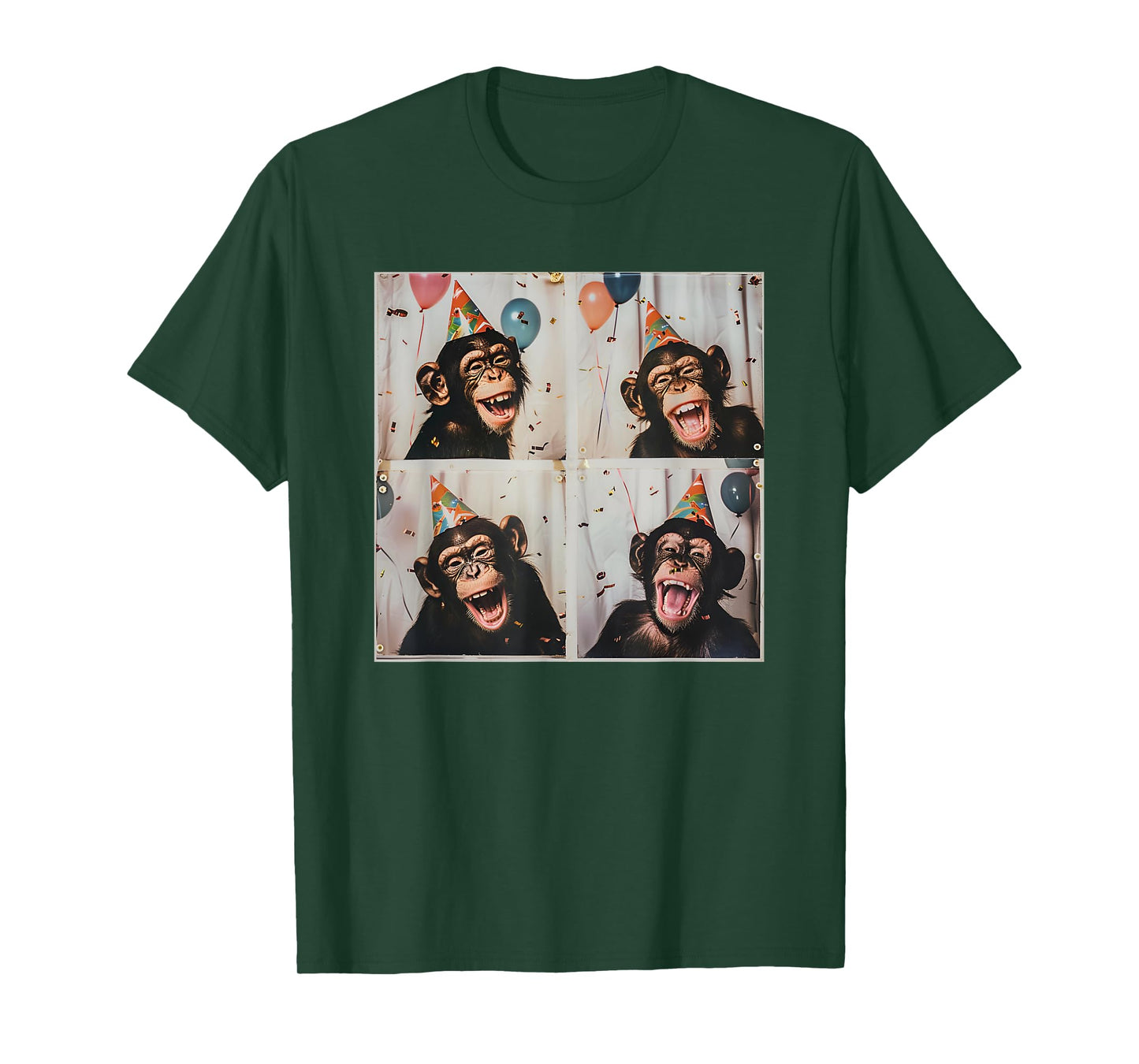 Birthday Celebration Monkey T-Shirt