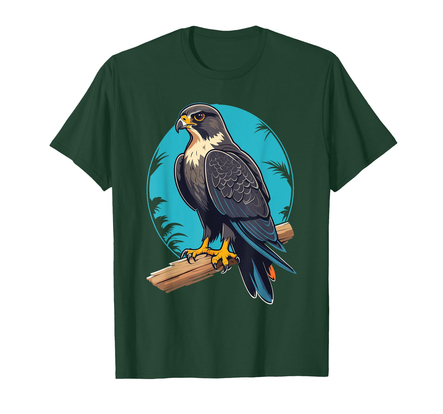 Ventage Peregrine Falcon Graphic: Cute Peregrine Falcon T-Shirt