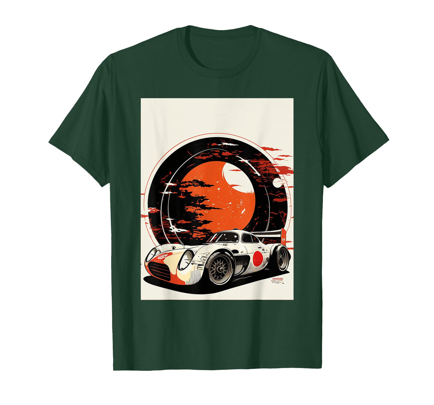 Unique Racing Motorsports Vintage Japanese Classic Car T-Shirt