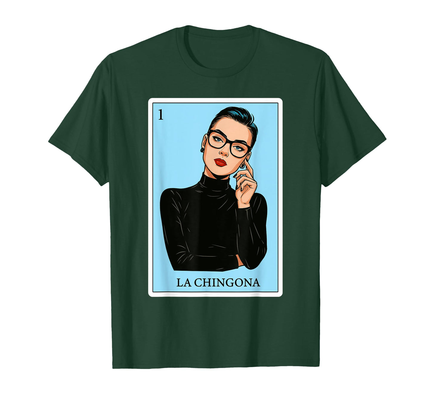 La Chingona Funny Spanish-Mexican Bingo Gifts for Women T-Shirt