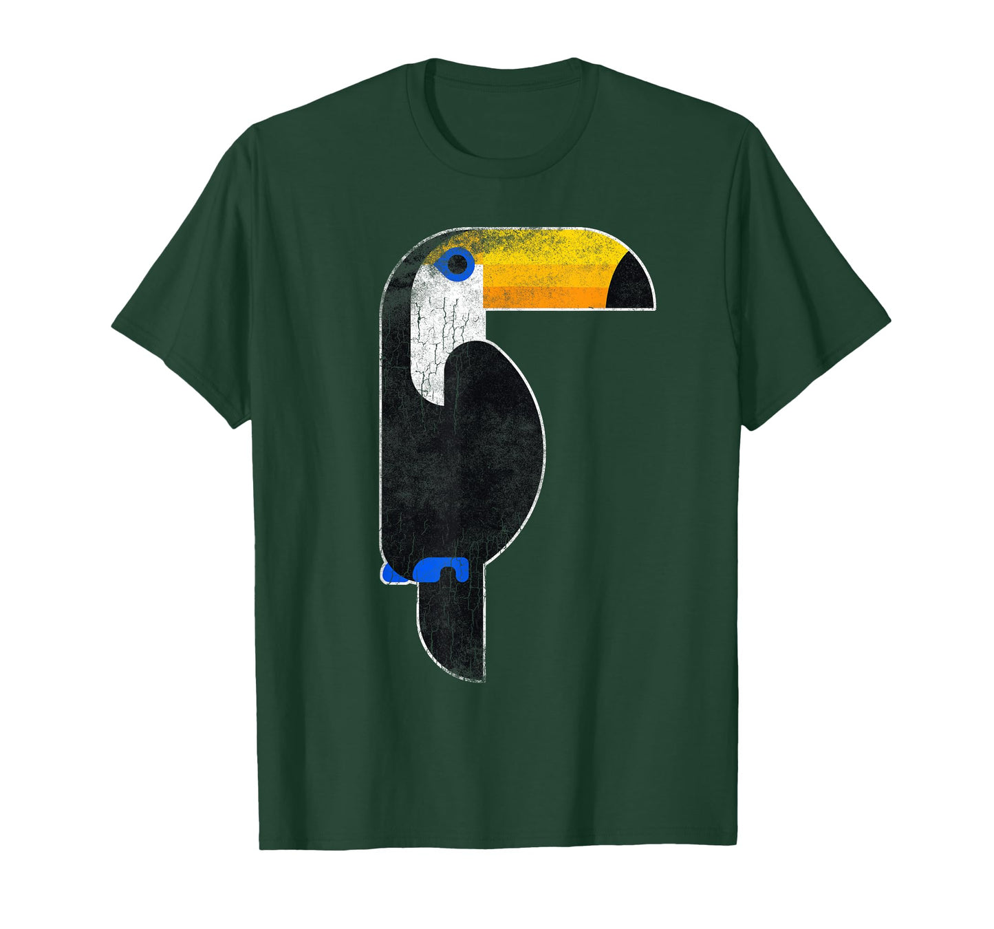 Toucan Costume Nose Tee Mask T Shirt Gifts Tropical Bird T-Shirt