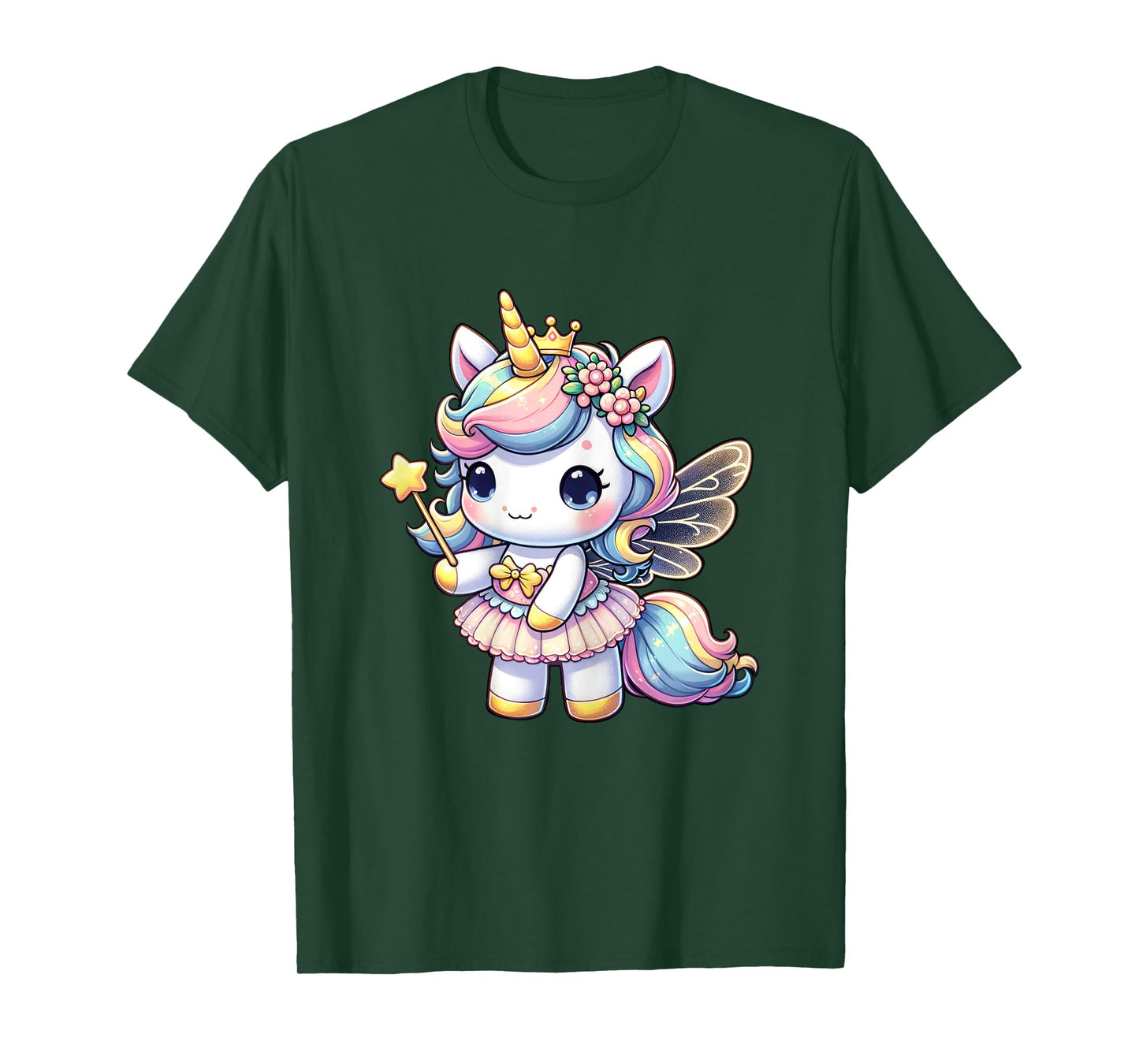 Unicorn Fairy Birthday Unicorn Party Girls Outfit T-Shirt