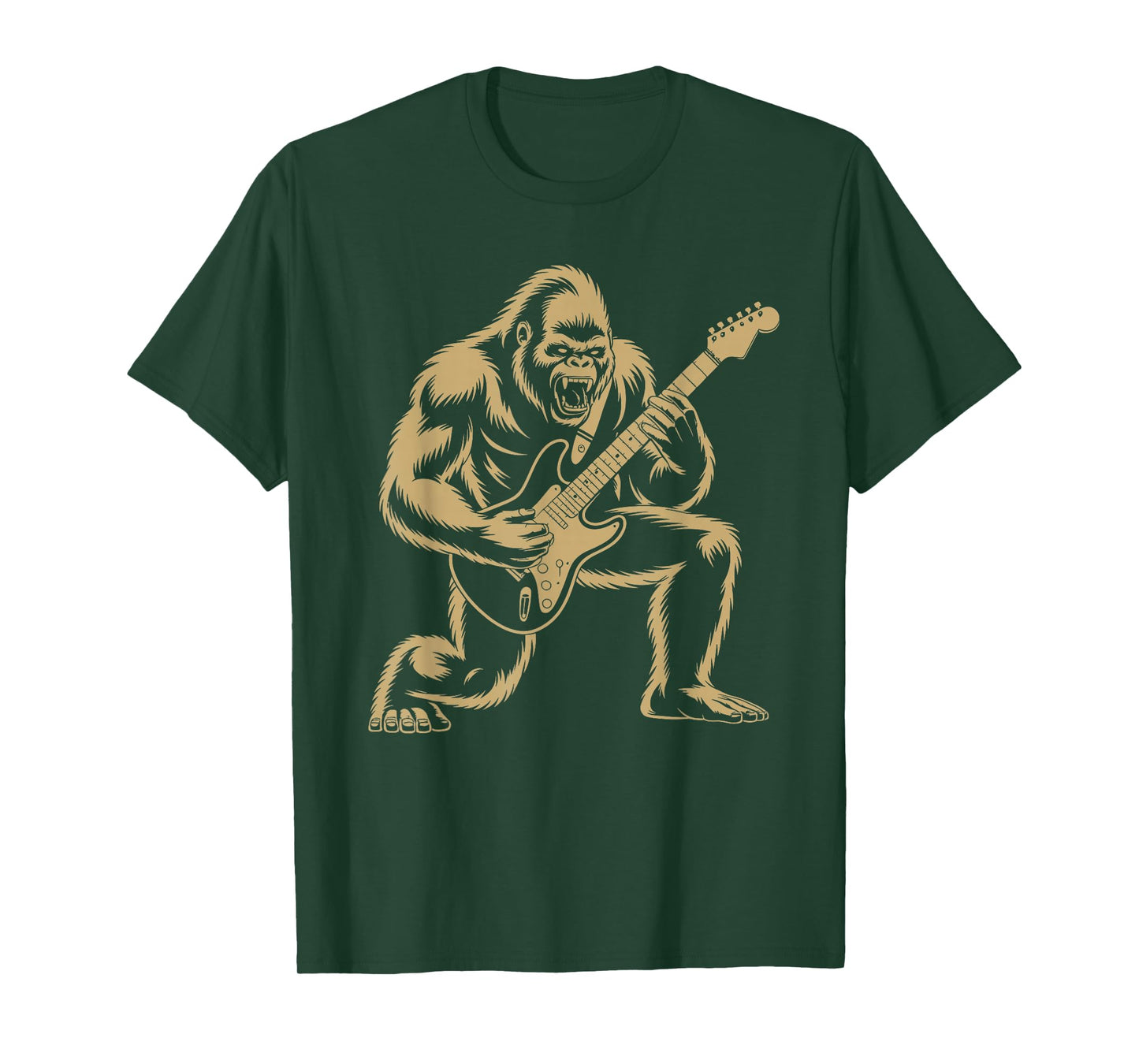 Bigfoot Rock Tongue UFO Selfie Sasquatch Rocker Boy Men Kids T-Shirt