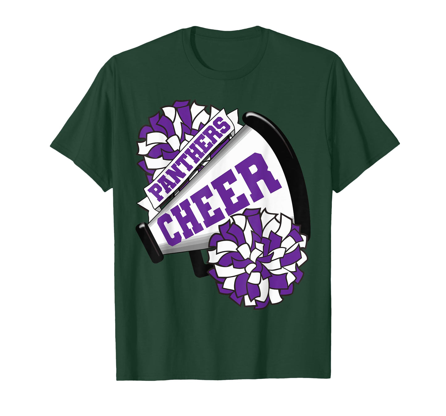 Panthers Cheer Back To School Cheerleading Spirit P T-Shirt