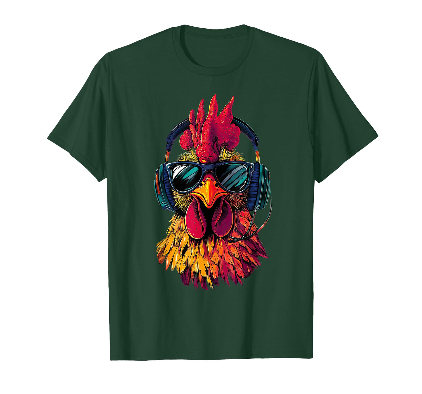 Funny Chicken cool Graffiti Urban art street T-Shirt