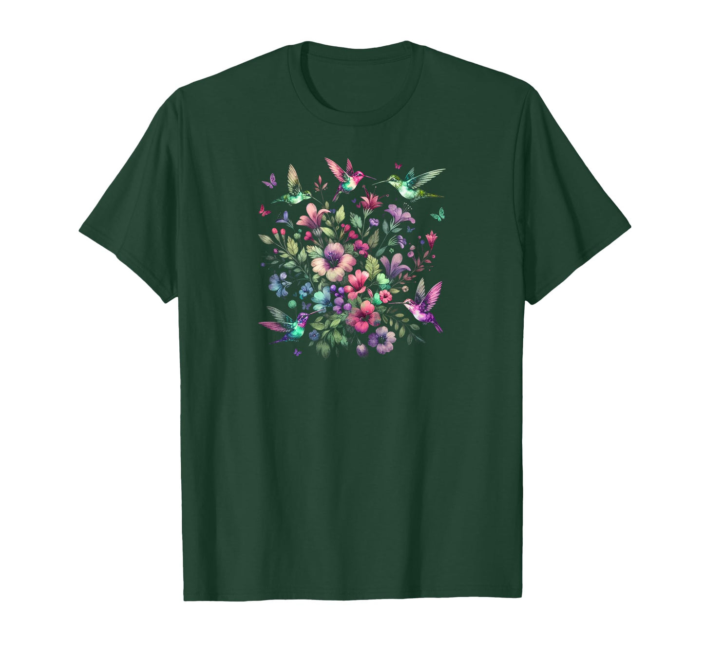 Whimsical Hummingbird Dance T-Shirt
