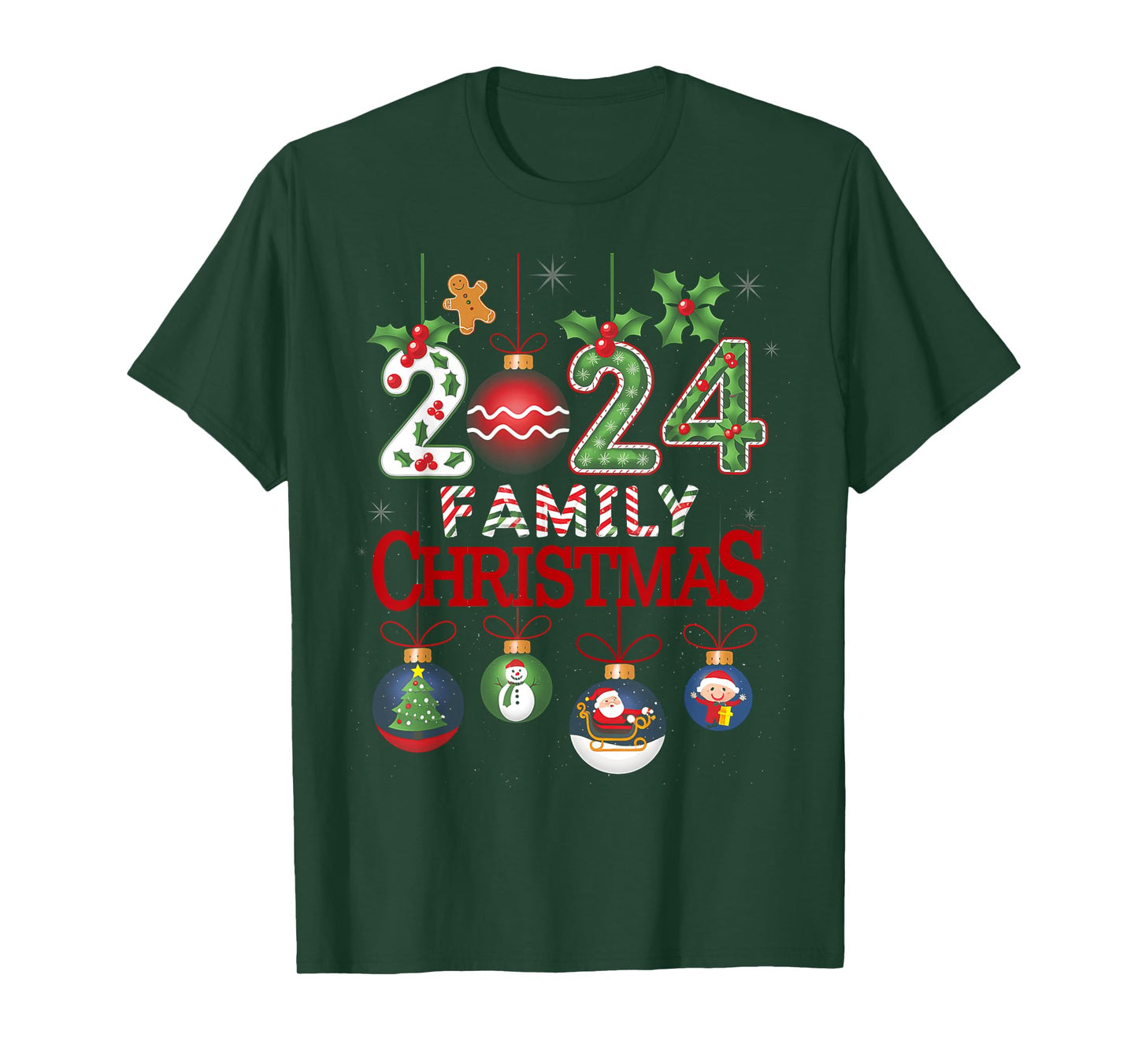 Family Christmas 2024 Matching Family Christmas Xmas Squad T-Shirt