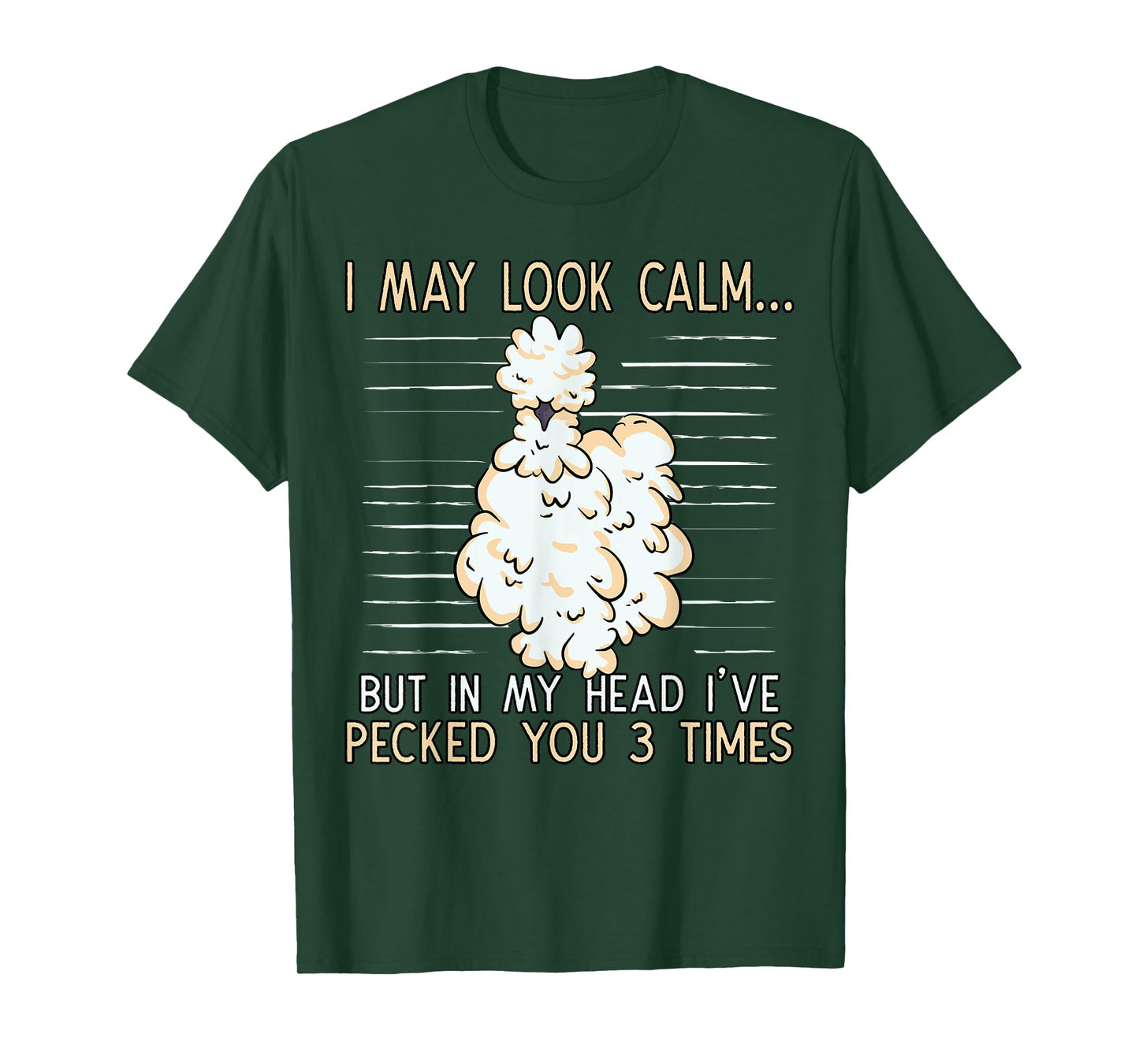 Silkie Chicken Farming Farmer Crazy Chinese Silky Chicken T-Shirt