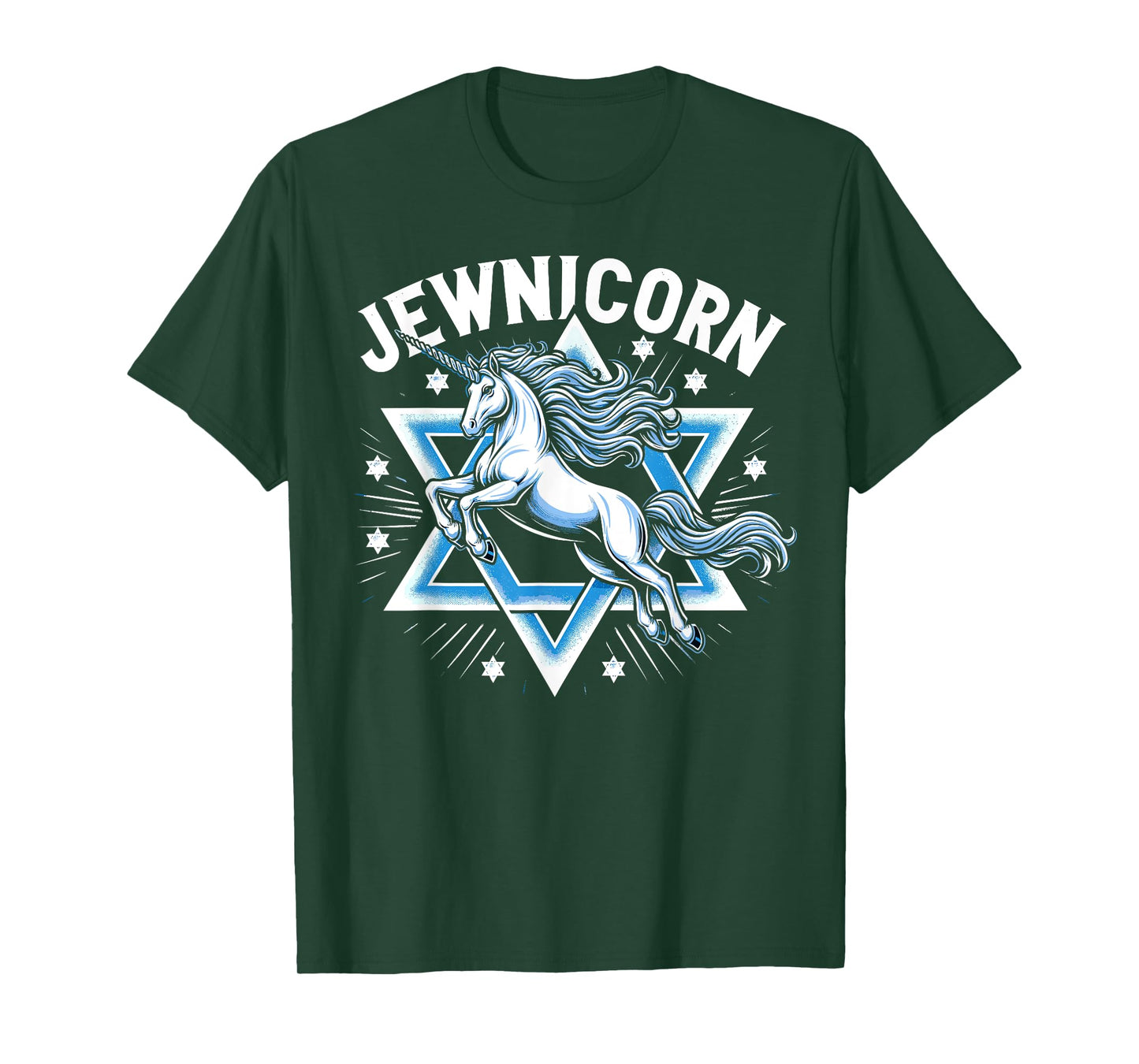 Jewnicorn Funny Jewish Hanukkah Jewnicorn T-Shirt