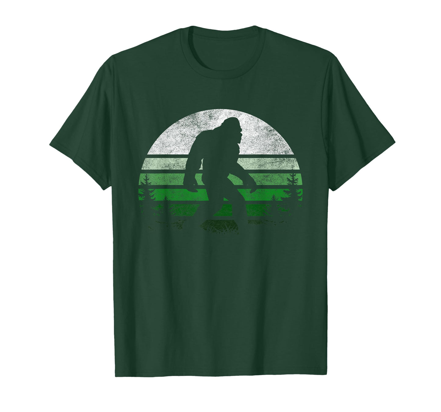 Bigfoot Retro Vintage St Patricks Sasquatch Lovers Men Women T-Shirt