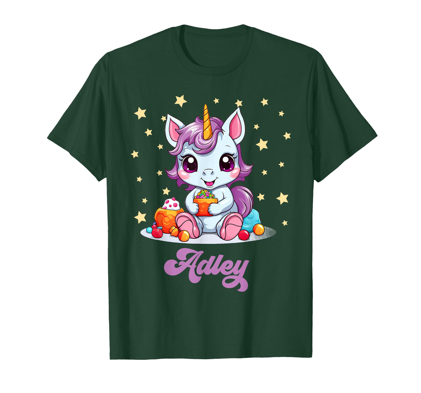 ADLEY MERCH UNICORN DESIGN T-Shirt
