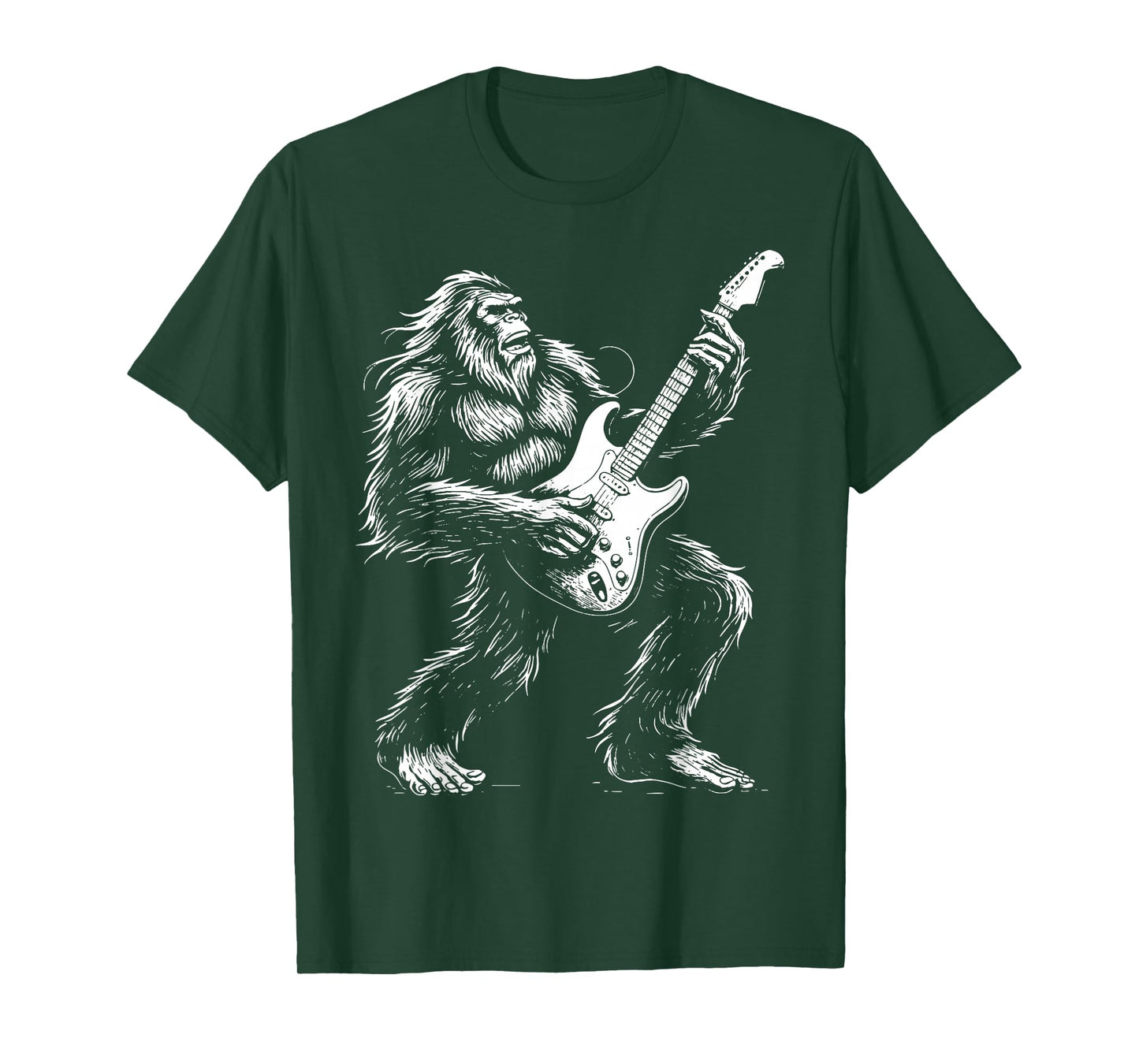 Bigfoot Guitar T-Shirt