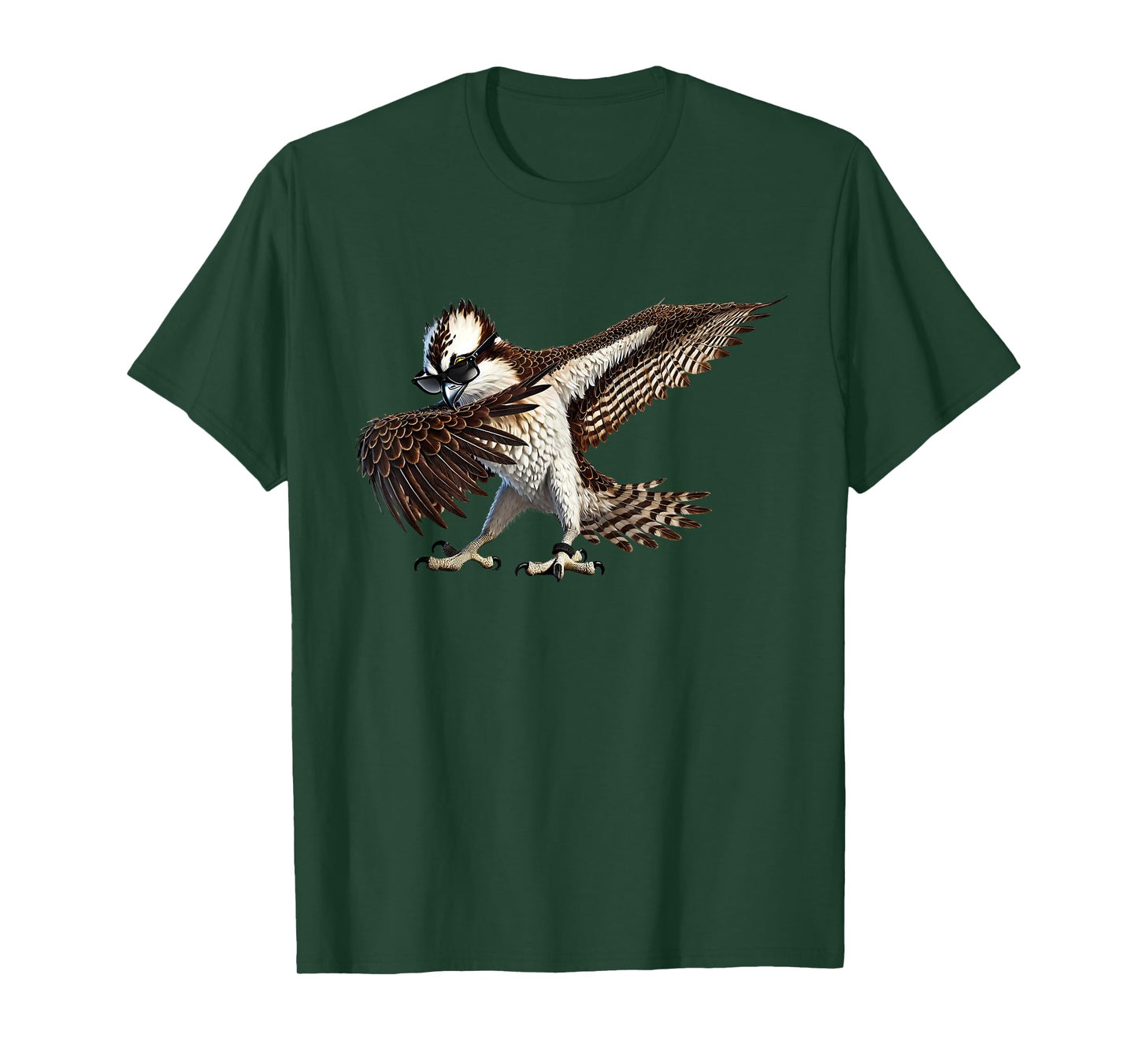 Dabbing Osprey Bird Watcher Lover Birding T-Shirt