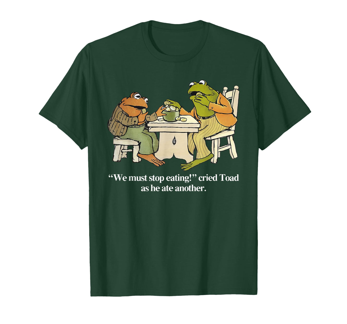 We Must Tee Stop Eating Toad As He Ate Another Frog Men T-Shirt