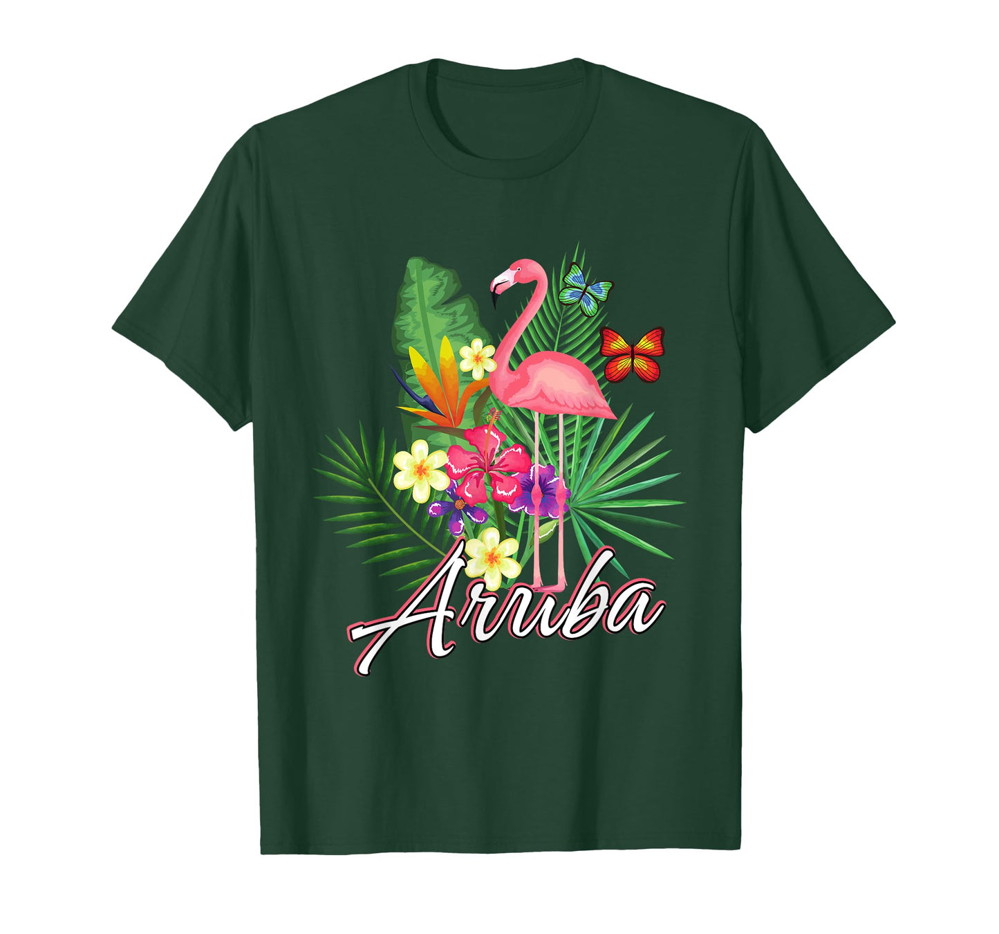 Flamingo Aruba Souvenir / Aruba T-Shirt