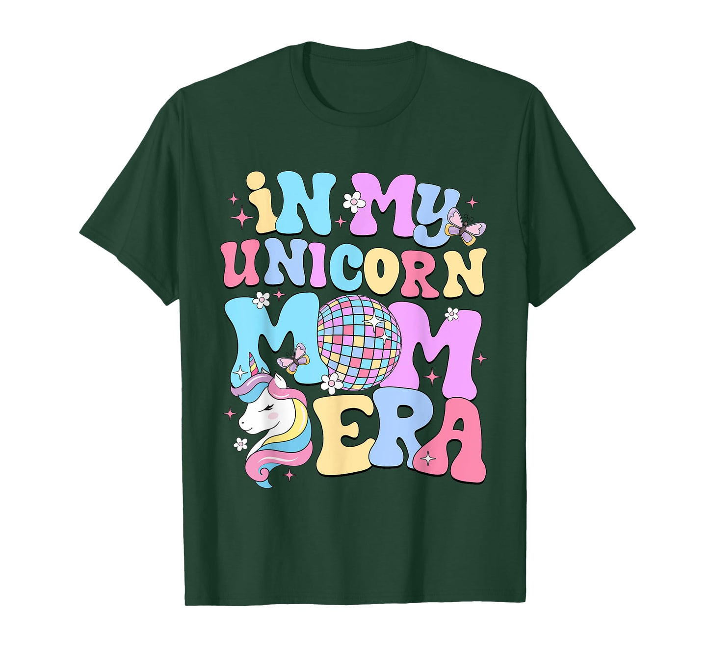 In My Unicorn Mom Era Cute Mother National Unicorn Day T-Shirt