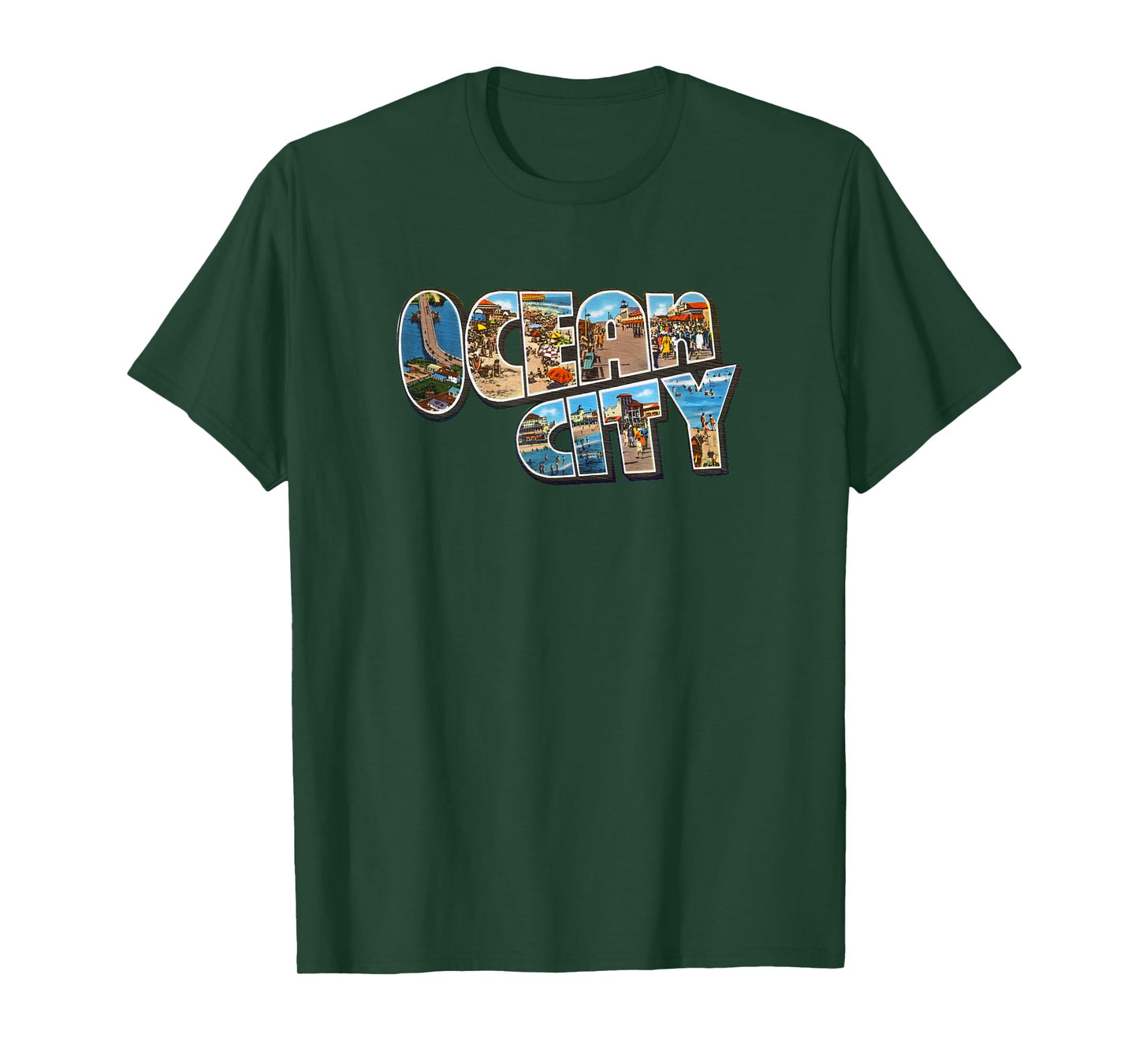 Ocean City NJ Shirt Ocean City T Shirt Men & Women Retro