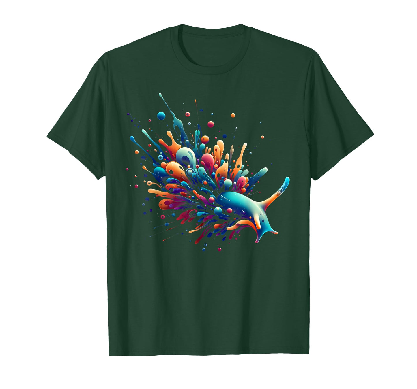 Nudibranch Minimalist and Vibrant Style Christmas Birthday T-Shirt