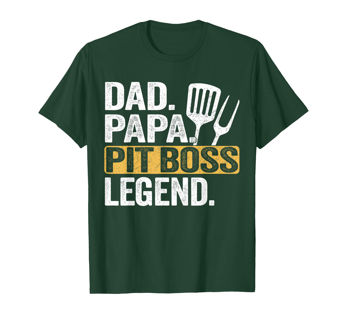 Daddy Papa Pit Boss Legend Funny Retro T-Shirt