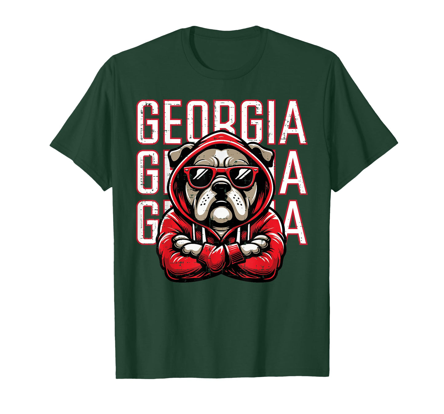 Bulldog Boys Youth Teen Kids Men Girls Women T-Shirt